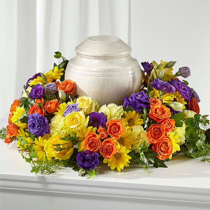 Blossoms of Remembrance Cremation Adornment – DON'S FLORAL STUDIO, Leon IA