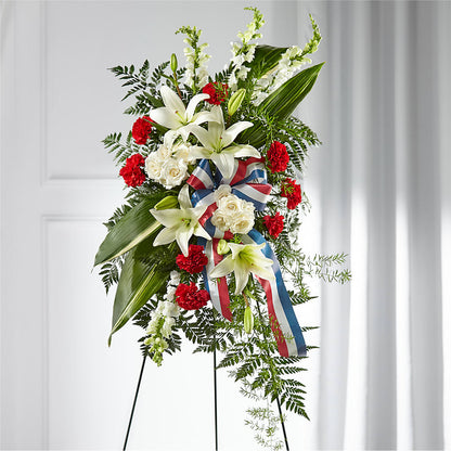 Stars of Life Standing Spray – DON'S FLORAL STUDIO, Leon IA