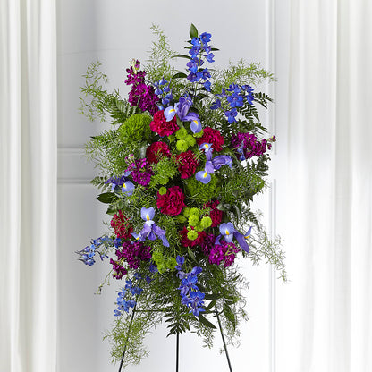 Heavenly Skies Standing Spray – DON'S FLORAL STUDIO, Leon IA