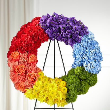 Circle of Love Wreath – DON'S FLORAL STUDIO, Leon IA