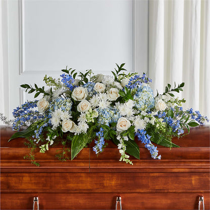 Timeless Essence Casket Spray – DON'S FLORAL STUDIO, Leon IA