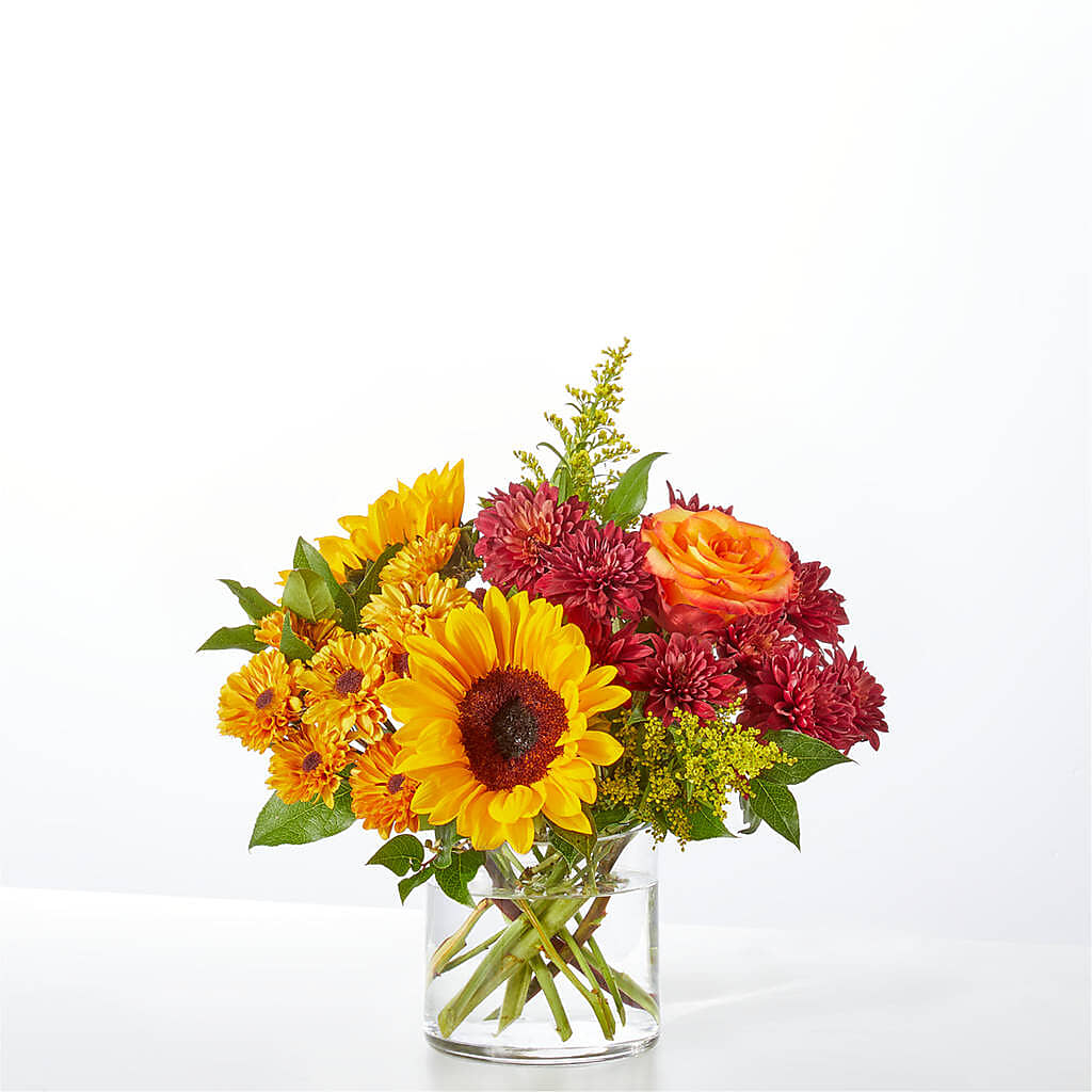 Flannel Scarf Bouquet – DON'S FLORAL STUDIO, Leon IA