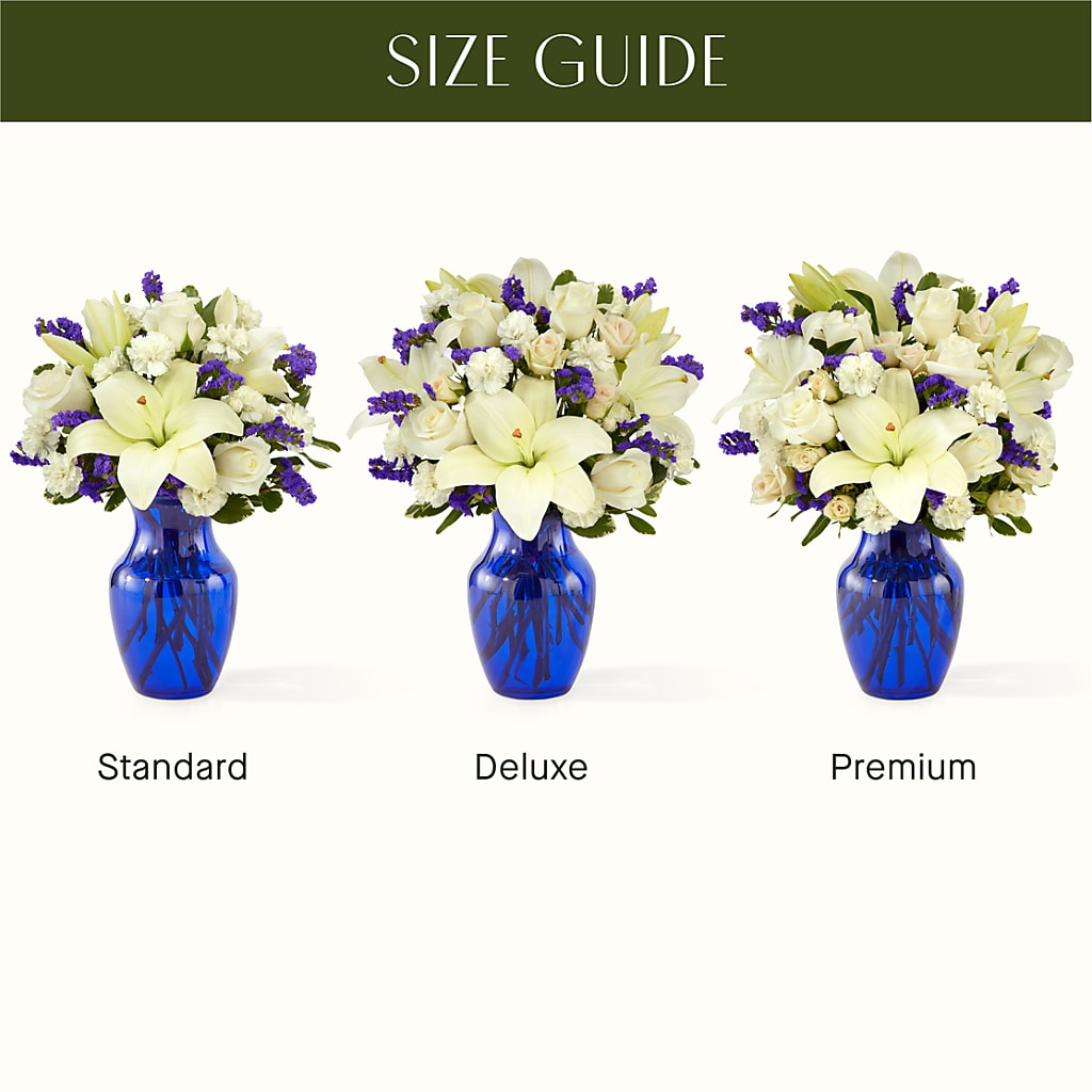 Sapphire Rush Bouquet – DON'S FLORAL STUDIO, Leon IA