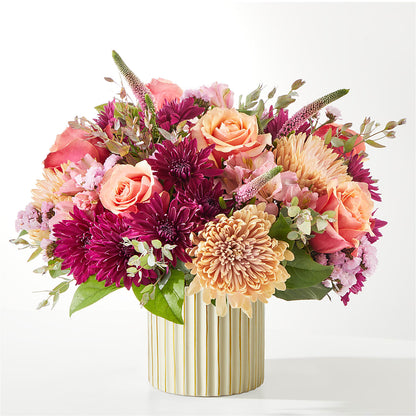 Berry Cobbler Bouquet with Ivory Vase – DON'S FLORAL STUDIO, Leon IA