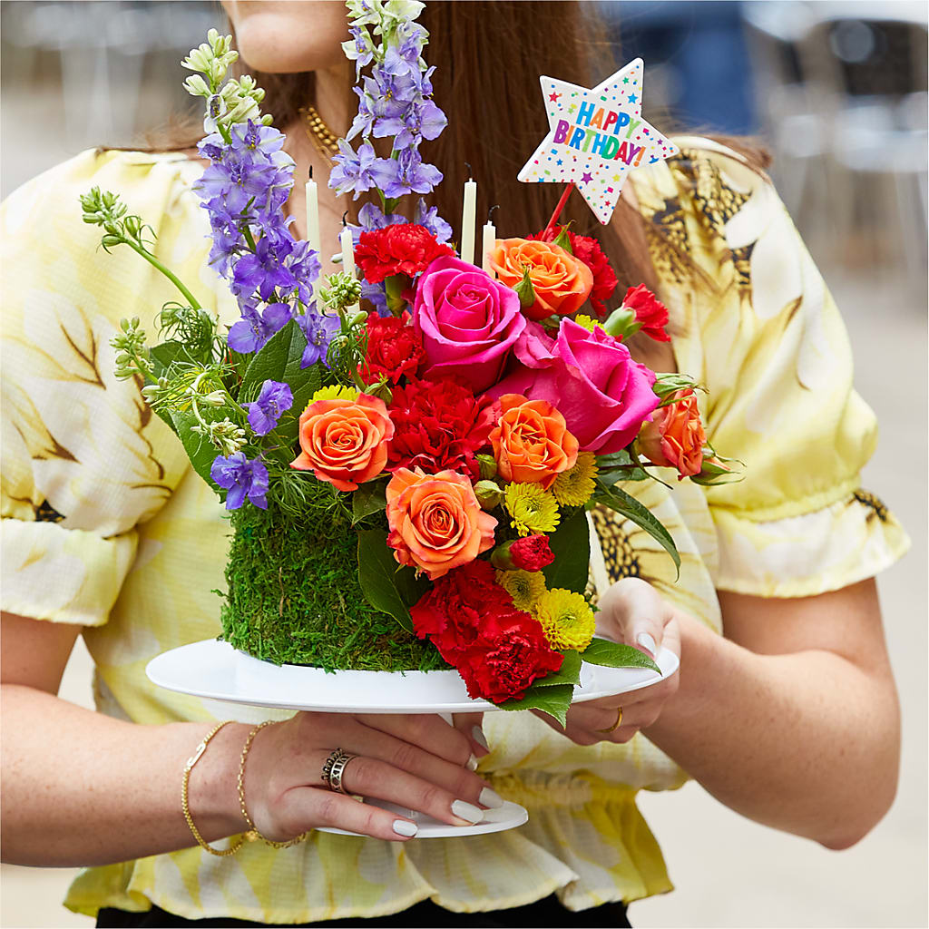 Best Year Yet Floral Cake – DON'S FLORAL STUDIO, Leon IA