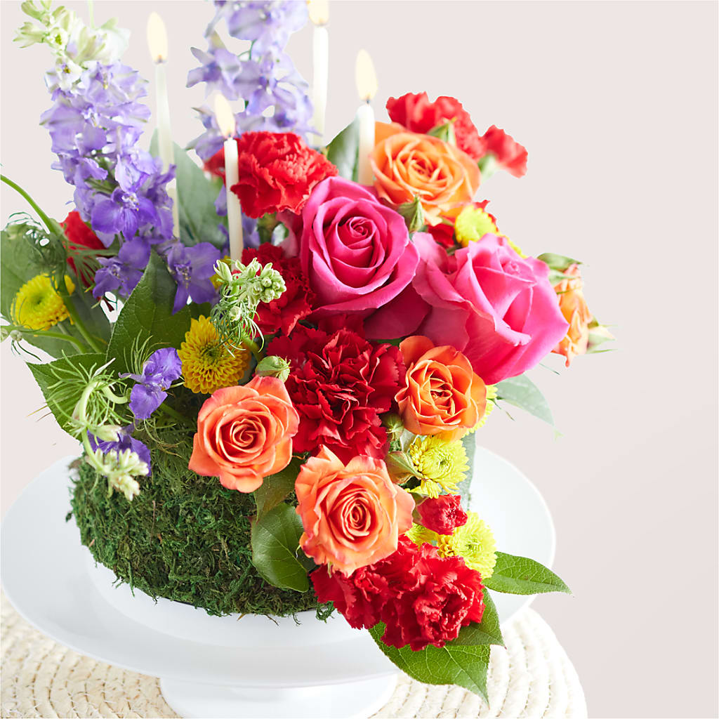 Best Year Yet Floral Cake – DON'S FLORAL STUDIO, Leon IA