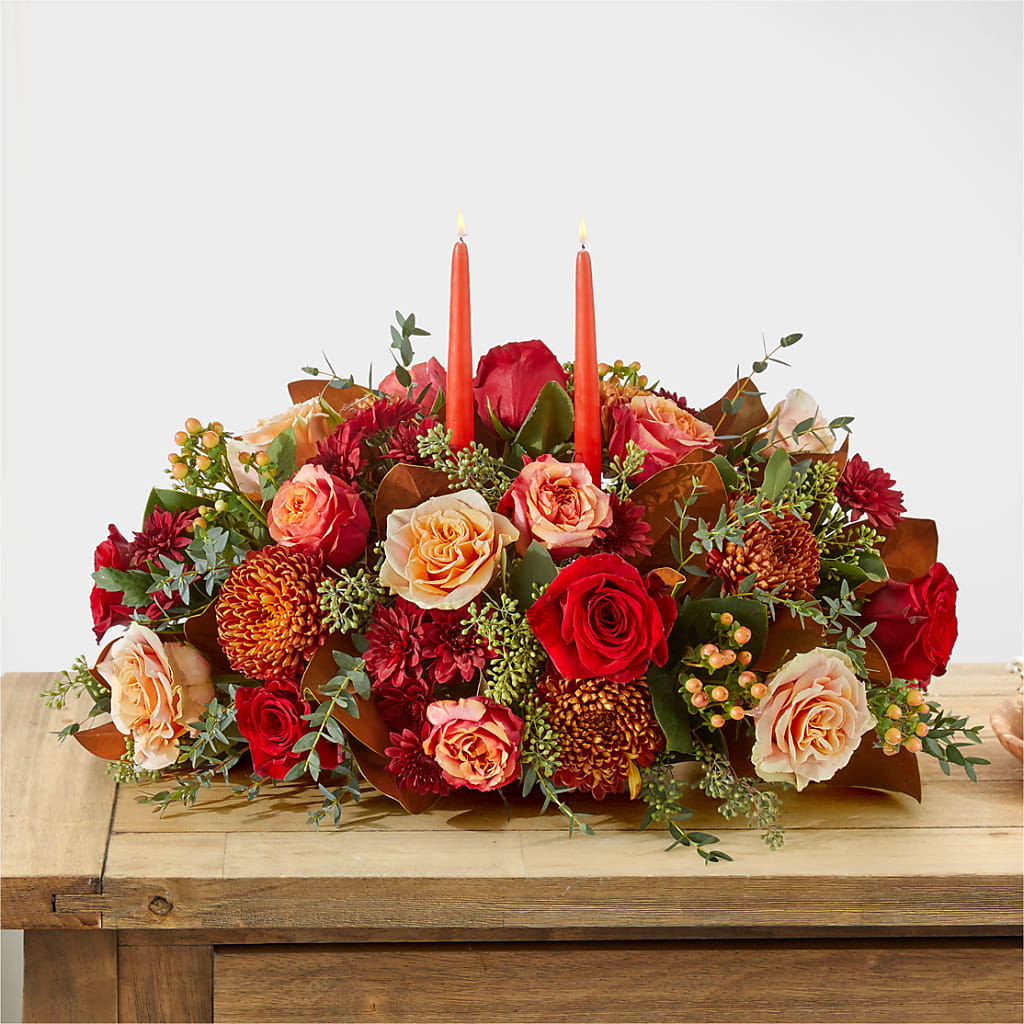 Gather Near Centerpiece – DON'S FLORAL STUDIO, Leon IA