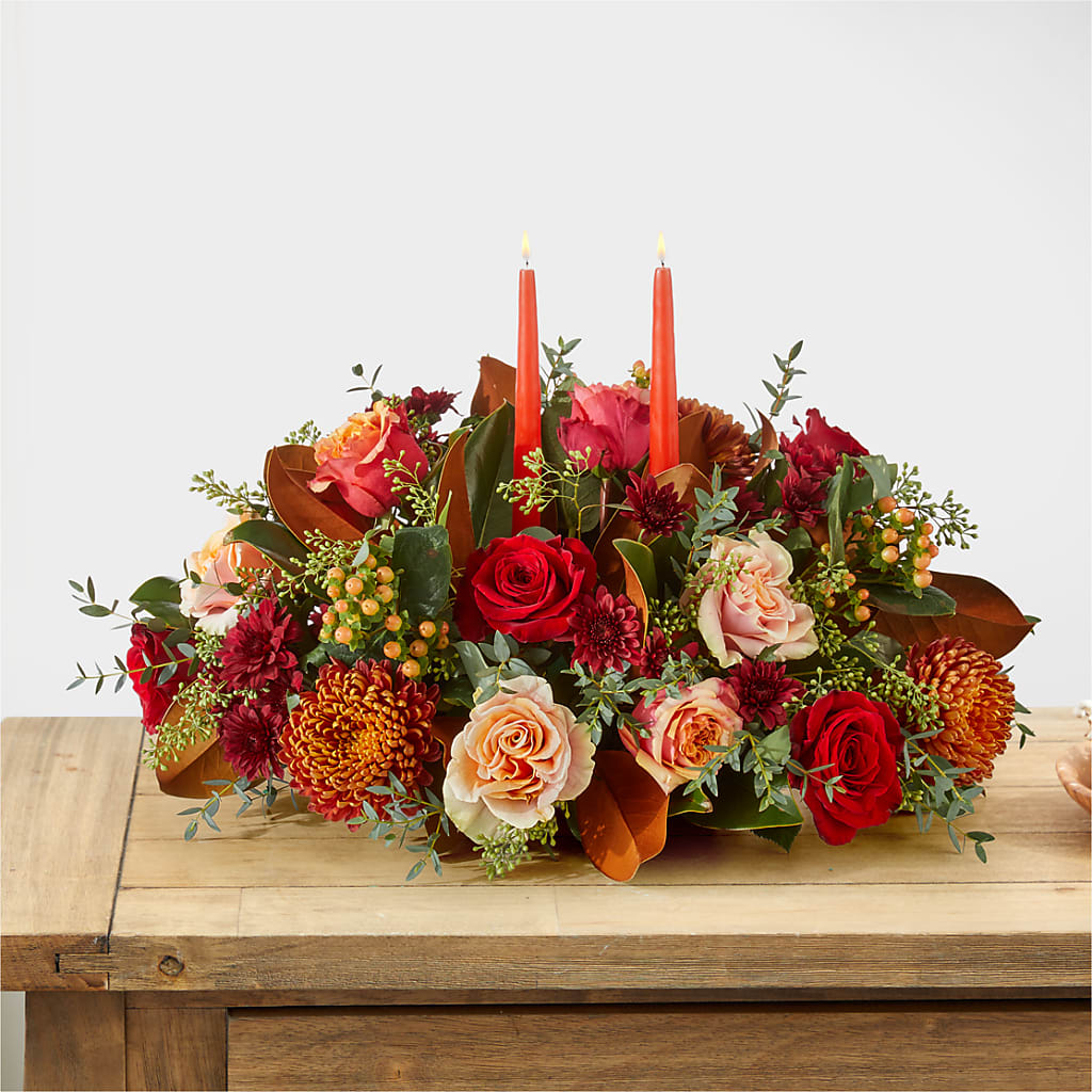Gather Near Centerpiece – DON'S FLORAL STUDIO, Leon IA