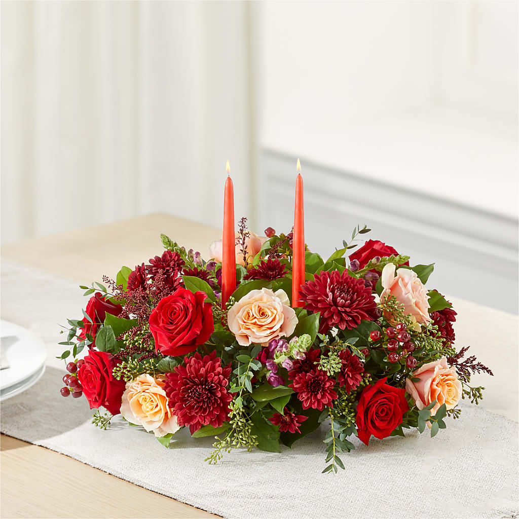 Most Thankful Centerpiece – DON'S FLORAL STUDIO, Leon IA