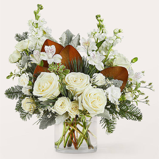 Fresh Snowfall Bouquet – DON'S FLORAL STUDIO, Leon IA