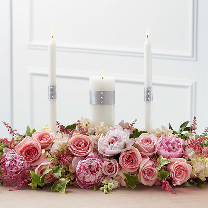 Worldwide Romance Unity Candle Arrangement – DON'S FLORAL STUDIO, Leon IA