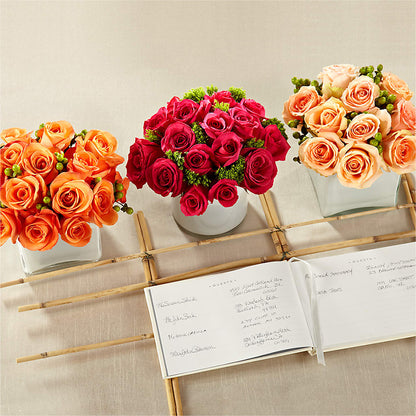 Dawn Rose Centerpiece – DON'S FLORAL STUDIO, Leon IA